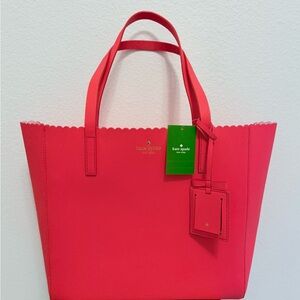 Kate Spade Vibrant Leather Tote Bag